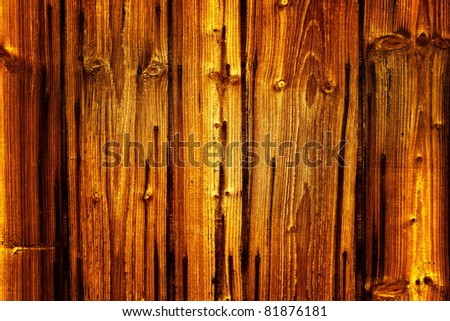 wooden wall paneling