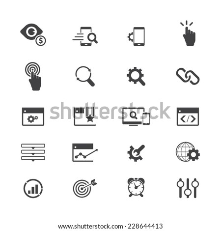 SEO Services Icons