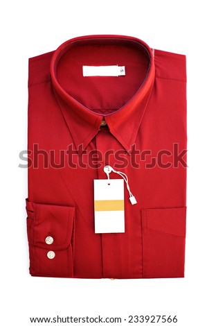 Red shirt for men