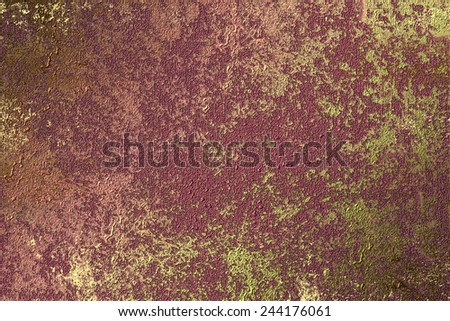 Maroon golden , abstract  background , with   painted  grunge background texture for  design .