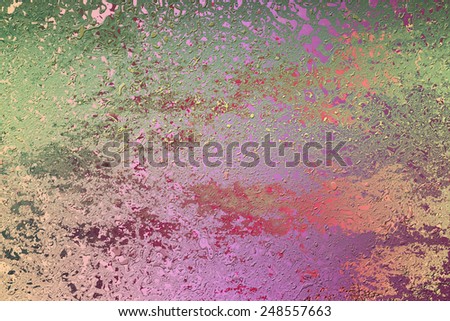 Green and purple light abstract   background , with   painted  grunge background texture for  design .