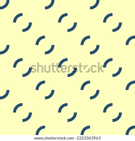 Seamless repeating spinner two alt flat icon pattern, blond and dark slate gray color. Background for login page.