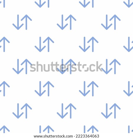 Seamless repeating swap vertical flat icon pattern, white and ceil color. Background for kitchen.