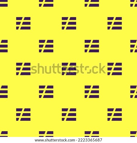 Seamless repeating serverless flat icon pattern, icterine and persian indigo color. Background for login page.