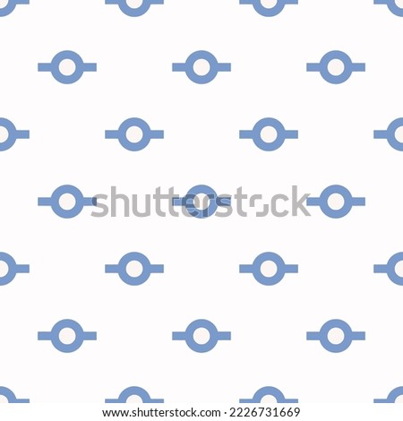 Seamless repeating git commit sharp flat icon pattern, white smoke and dark pastel blue color. Background for business card.
