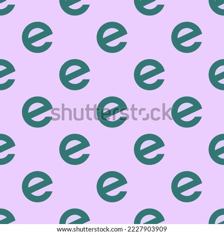 Seamless repeating eventbrite flat icon pattern, pale lavender and celadon green color. Design for wrapping paper or postcard.