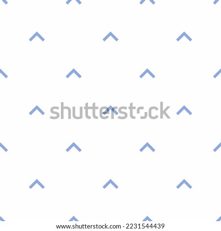 Seamless repeating expand less flat icon pattern, white and ceil color. Background for notebook.
