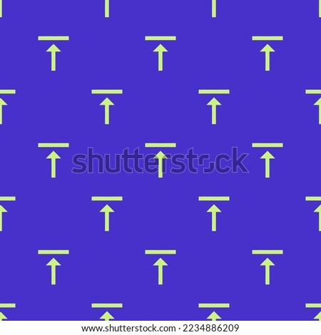 Seamless repeating tiling vertical align top flat icon pattern of iris and medium spring bud color. Design for notes.