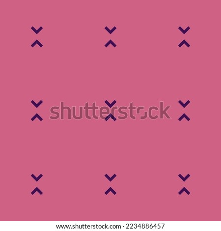 Seamless repeating tiling unfold less flat icon pattern of blush and persian indigo color. Background for login page.