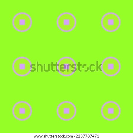 Seamless repeating tiling stop o flat icon pattern of green-yellow and mauve color. Design for document cover.