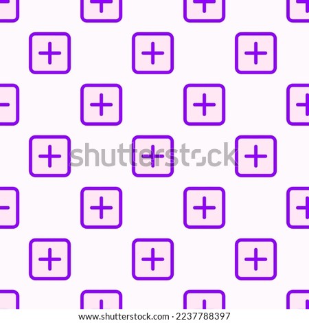 Seamless repeating tiling node collapse flat icon pattern of lavender blush and violet color. Background for website.