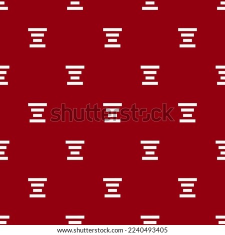 Seamless repeating tiling text align center flat icon pattern of carmine and white smoke color. Backround for motivational quites.