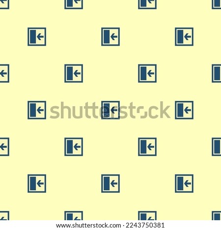 Seamless repeating tiling layout collapse left flat icon pattern of blond and dark slate gray color. Background for music sheet.