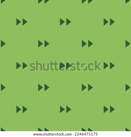 Seamless repeating tiling control fastforward variant flat icon pattern of dollar bill and hunter green color. Background for flyer.