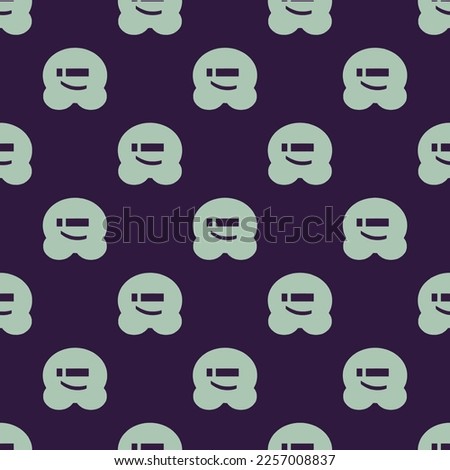 Seamless repeating tiling wpbeginner flat icon pattern of onyx and ash grey color. Background for story.