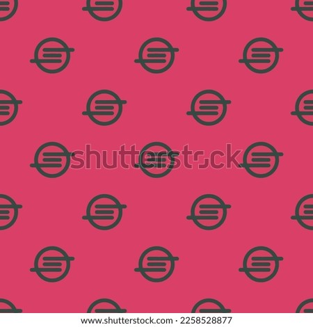 Seamless repeating tiling ioxhost flat icon pattern of brick red and charcoal color. Background for story.