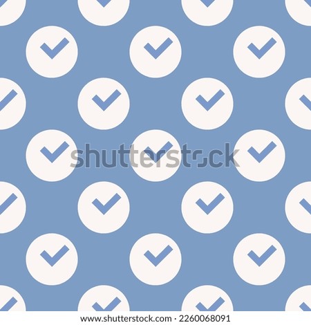 Seamless repeating tiling time alt flat icon pattern of dark pastel blue and white smoke color. Background for flyer.