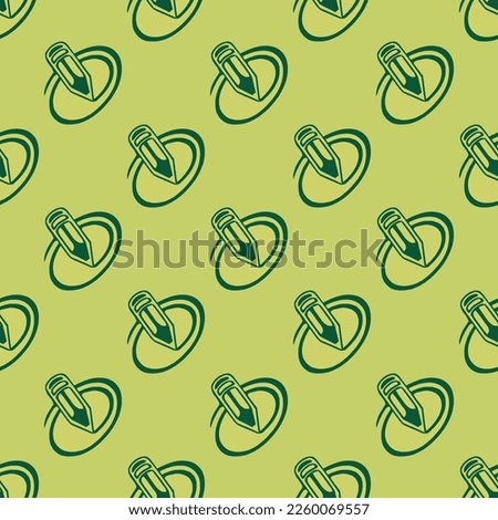 Seamless repeating tiling livejournal flat icon pattern of hansa yellow and sacramento state green color. Design for birthday party banner.