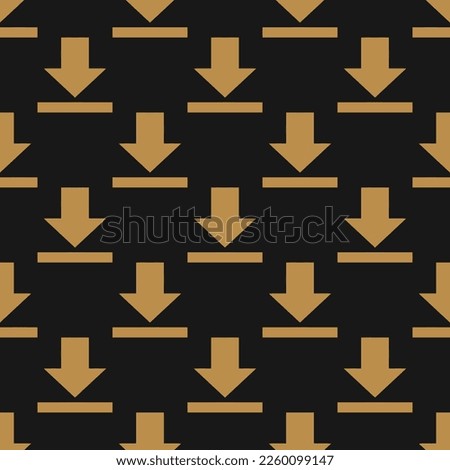 Seamless repeating tiling download alt flat icon pattern of licorice and peru color. Background for quotes.