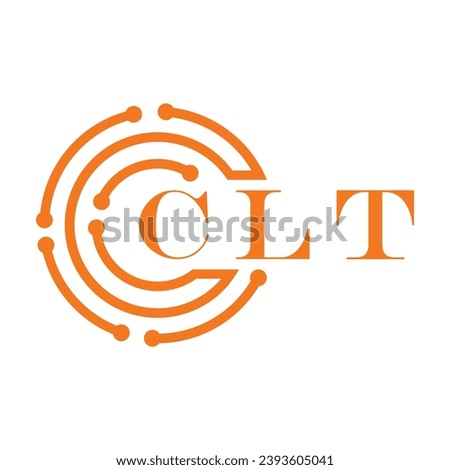 CLT letter design. CLT letter technology logo design on white background. CLT Monogram logo design for entrepreneur and business