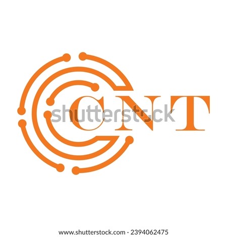 CNT letter design. CNT letter technology logo design on white background. CNT Monogram logo design for entrepreneur and business