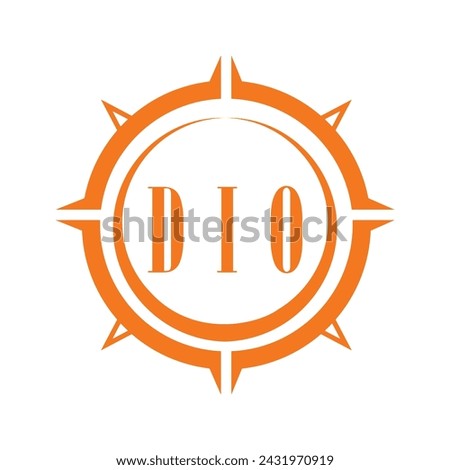 DIO letter design. DIO letter technology logo design on white background. DIO Monogram logo design for entrepreneur and business.