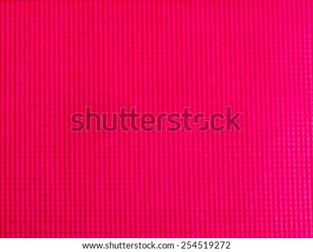close-up plastic yoga mat pattern.