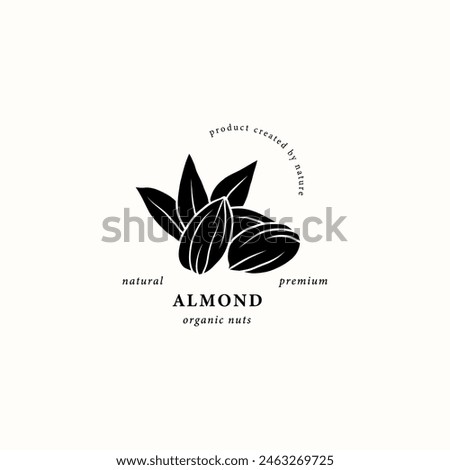 Similar – Image, Stock Photo nuts and almonds on yellow background