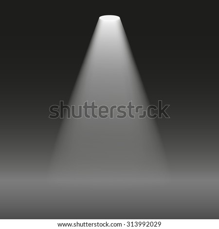 Lantern beams shining down