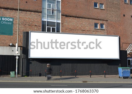 96 sheet Blank Billboard Belfast City