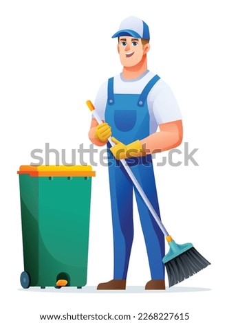 Cartoon Janitor Clipart | Free download on ClipArtMag