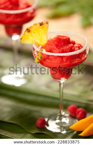 Fruity Tropical Frozen Margarita