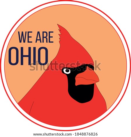 Ohio is a state in the East North Central Region of the Midwestern United States. The state symbol bird is the cardinal.