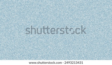 Light blue denim pattern texture background vector illustration