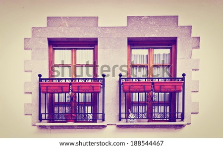 The Renovated Facade of the Spanish House, Instagram Effect