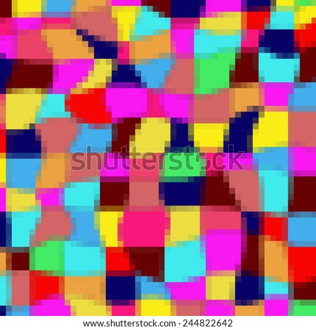 Abstract colorful background with wave lines and bright colors. Beautiful abstract seamless pattern with wave lines and fairy colors. Dotted, dots colorful vintage pattern, background.