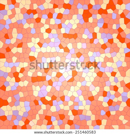 Orange abstract mosaic colorfull background. Orange sunny colorful pattern. Orange abstract colorfull vintage pattern. Orange colorful abstract pattern, mosaic tiles pattern, mosaic background.