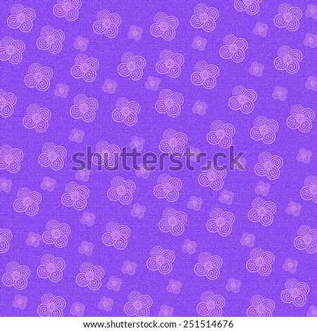 Flower floral abstract background, floral modern pattern on velvet purple background. Flower floral abstract ornament, abstract purple floral pattern, abstract modern flowers background.