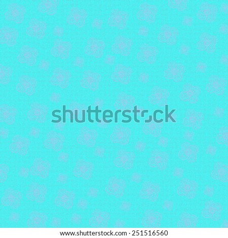 Flower floral abstract background, floral modern pattern on blue background. Flower floral abstract ornament, abstract blue floral pattern, abstract modern flowers background, flower border.