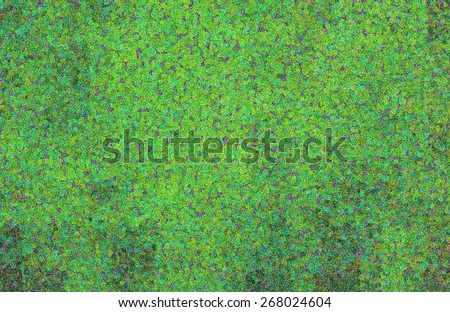 Green abstract background dot pattern. Bright modern background with geometric abstract dot circles pattern. Abstract green grunge background, pattern grunge vintage design. Vintage dots background.