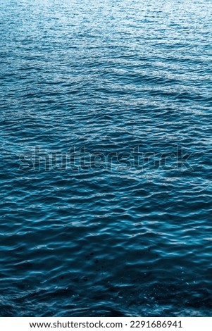 Similar – Image, Stock Photo Blue sea water with waves