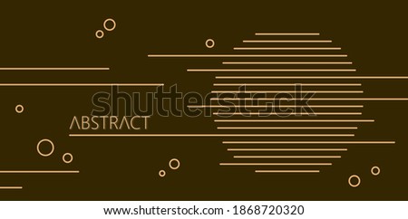 Vector abstract wallpaper. With circles and lines.