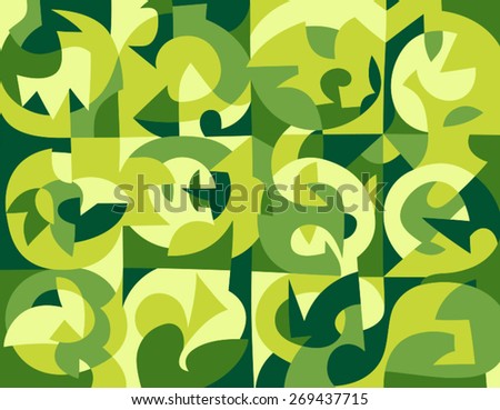 green pattern