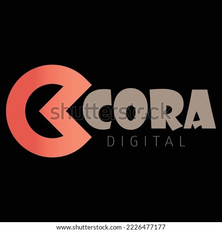 Cora Digital C Letter Logo 