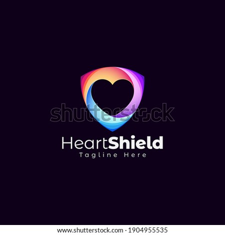 Heart Shield - Heart Protection Logo