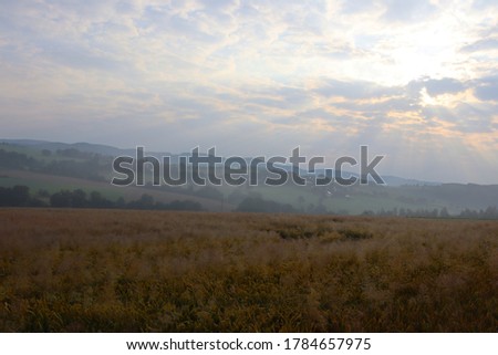 Similar – Foto Bild Herbstnebel liegt über dem Bodensee