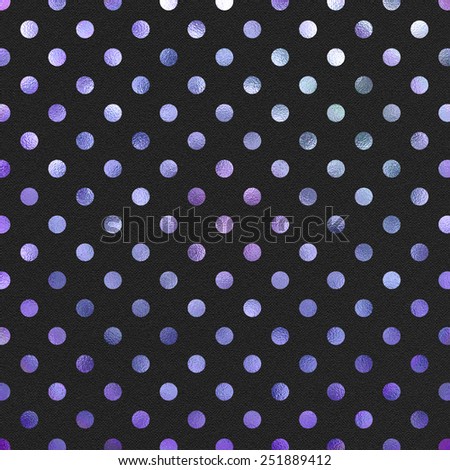 Purple Blue Black Polka Dot Pattern Swiss Dots Texture Digital Paper Background