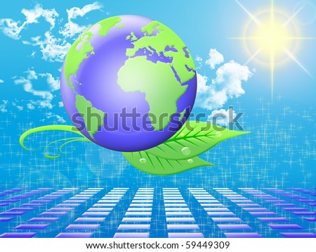 concept of clean energy for the world
