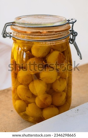 Similar – Image, Stock Photo mirabelle plums Food Fruit