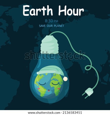 Earth hour switch off lights for 1 hour. march 28,8.30 PM your local time. Earth Hour is a worldwide movement to encouraging individuals, communities, and businesses to turn off non-essential electric
